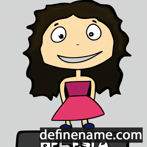 cartoon of the name Belisa