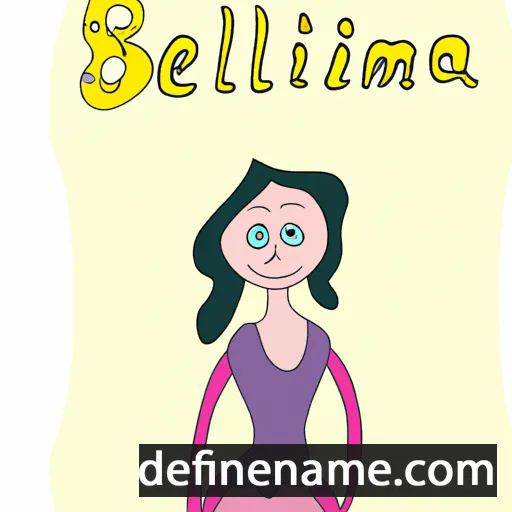 Bellamina cartoon