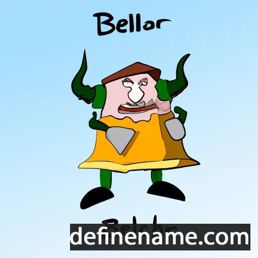 cartoon of the name Bellchior