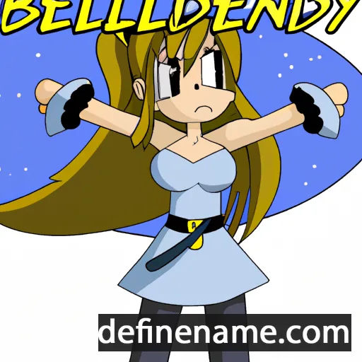 Belldandy cartoon