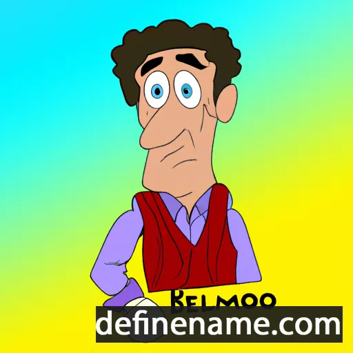 cartoon of the name Belmondo