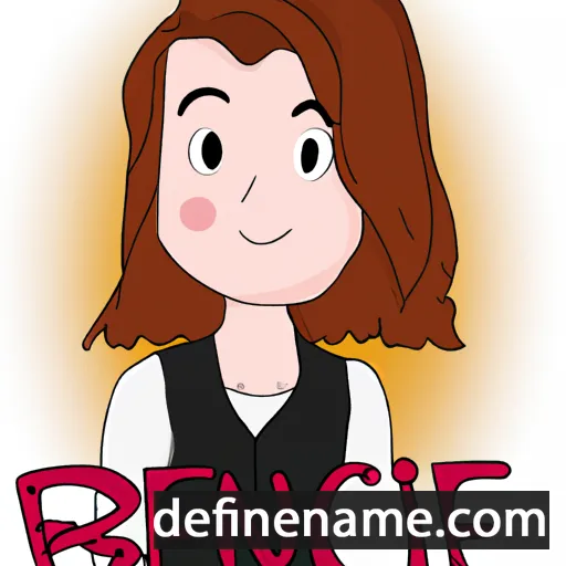 Bénice cartoon