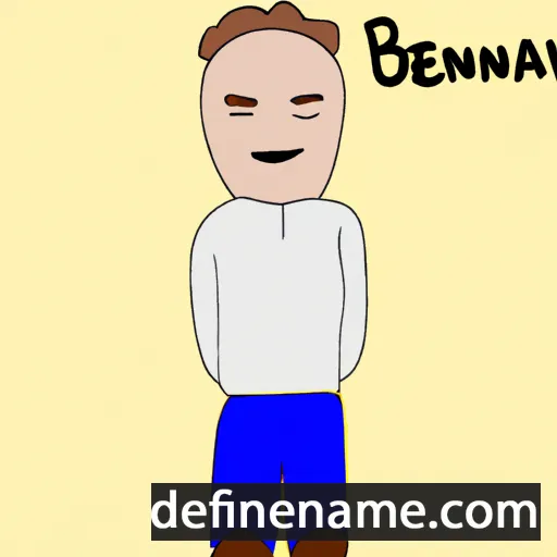 cartoon of the name Benaia