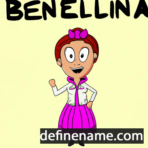 cartoon of the name Bencelina