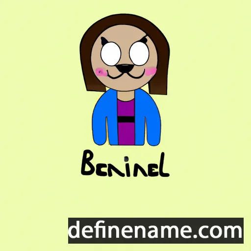 cartoon of the name Benceline