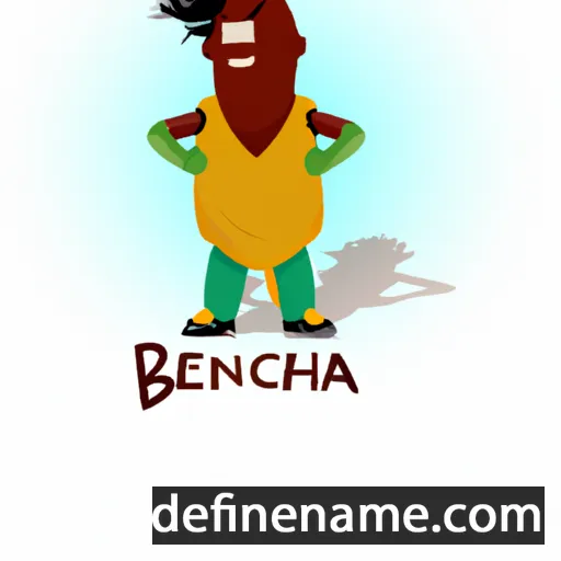 cartoon of the name Benchara