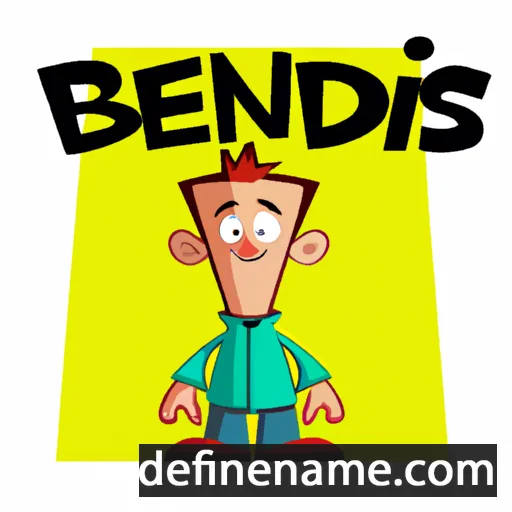 cartoon of the name Bendis