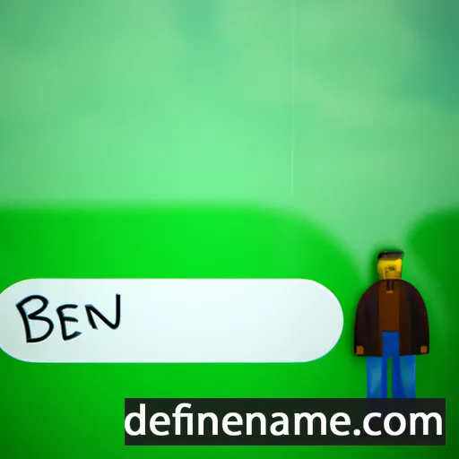 cartoon of the name Bendix