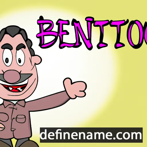 cartoon of the name Benetto