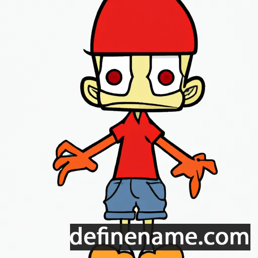 cartoon of the name Benício