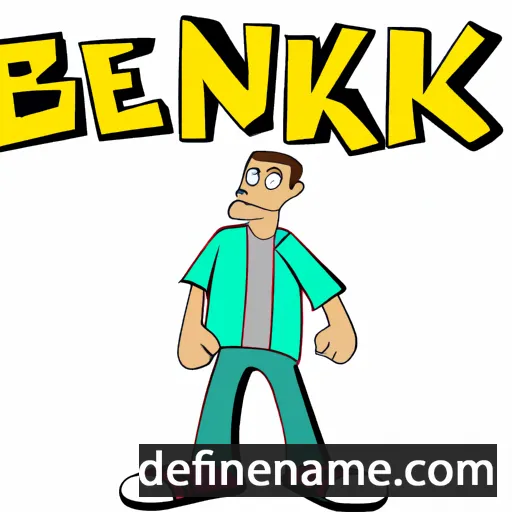 cartoon of the name Benik