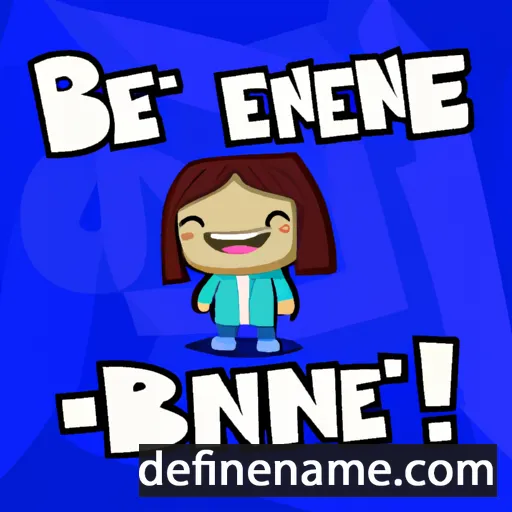 Beniñe cartoon