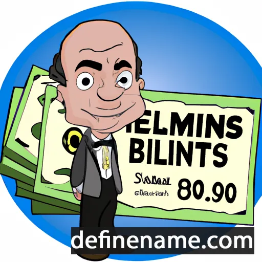 cartoon of the name Benjamins