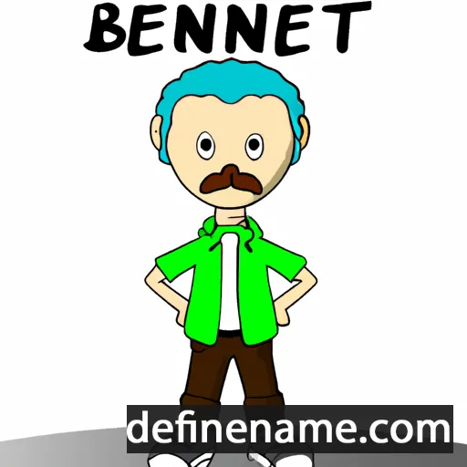 cartoon of the name Bennet