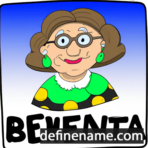 cartoon of the name Bennetta