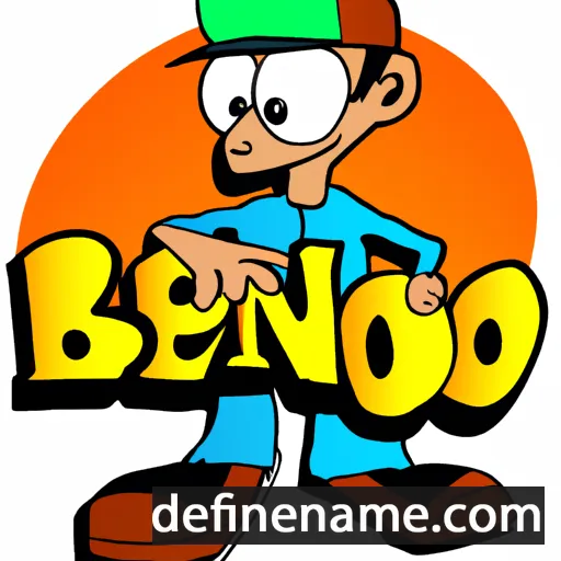 cartoon of the name Beno