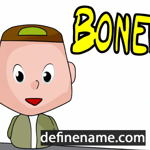 cartoon of the name Benoet