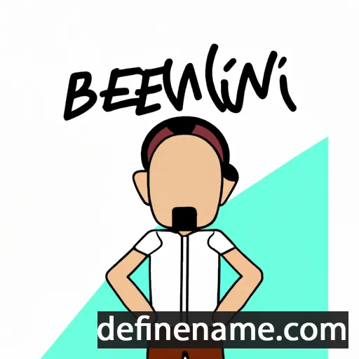 cartoon of the name Bentein