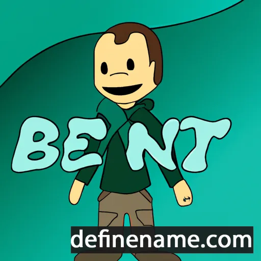 cartoon of the name Benti