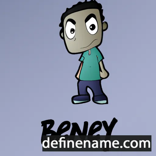 cartoon of the name Benvy