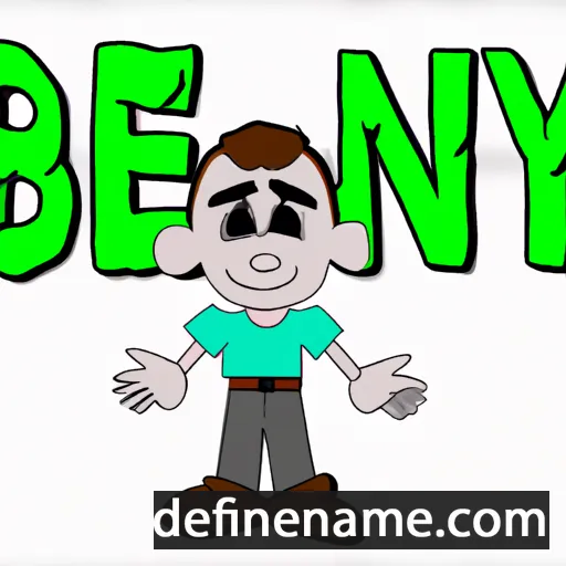 cartoon of the name Beny