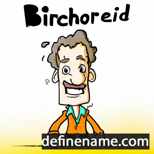 cartoon of the name Berchtold