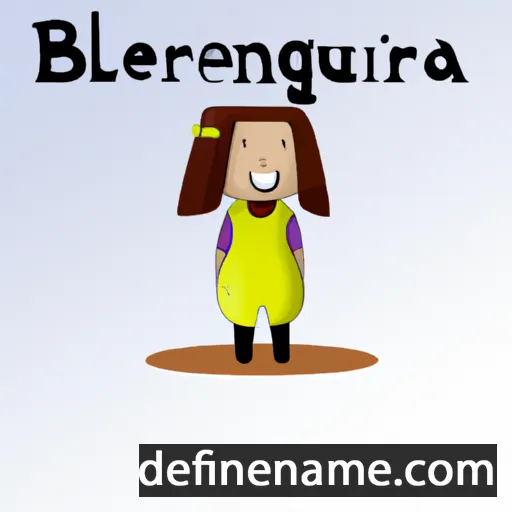 cartoon of the name Berenguièra