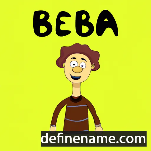 cartoon of the name Bereza