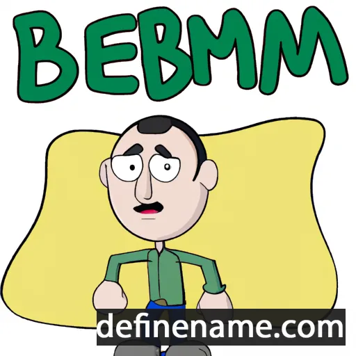 cartoon of the name Berhem