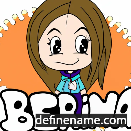 cartoon of the name Berina