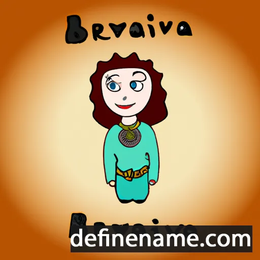 cartoon of the name Berislava