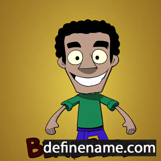 cartoon of the name Bernando