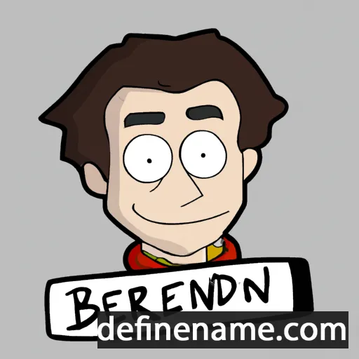 cartoon of the name Bernerd