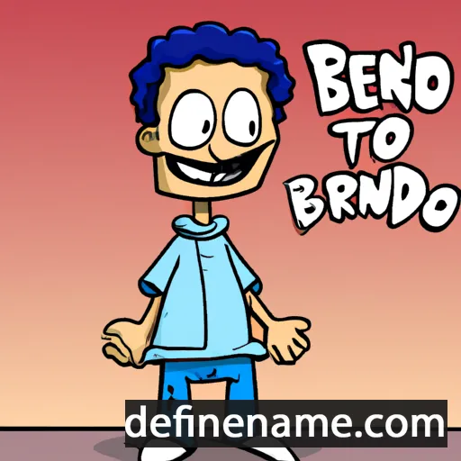 cartoon of the name Bernoardo