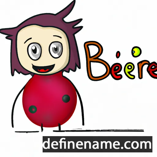 Berrie cartoon