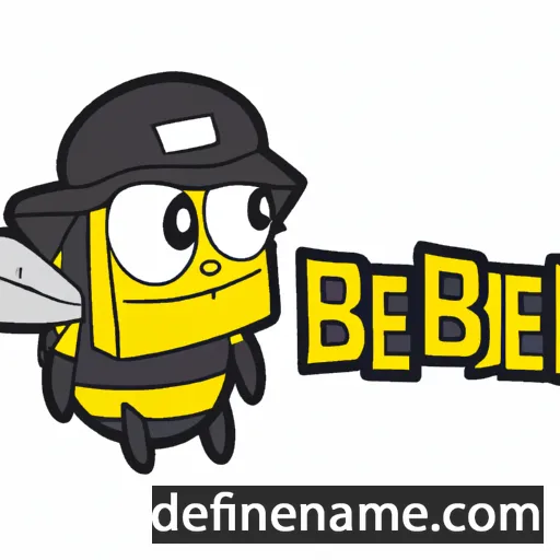 cartoon of the name Bersabee