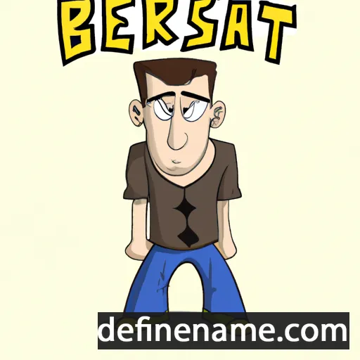 cartoon of the name Bersant