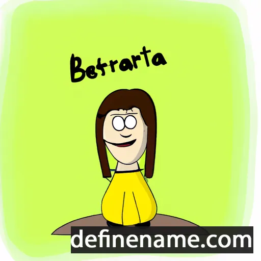 Bertana cartoon