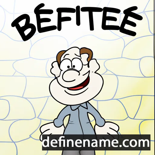 cartoon of the name Berteflede