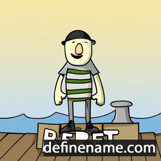 cartoon of the name Berth