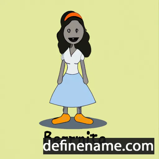 cartoon of the name Berthina