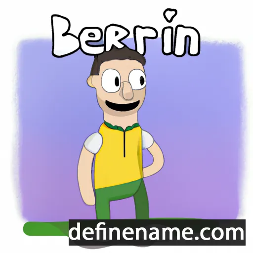 cartoon of the name Bertín