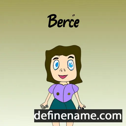 Bertice cartoon