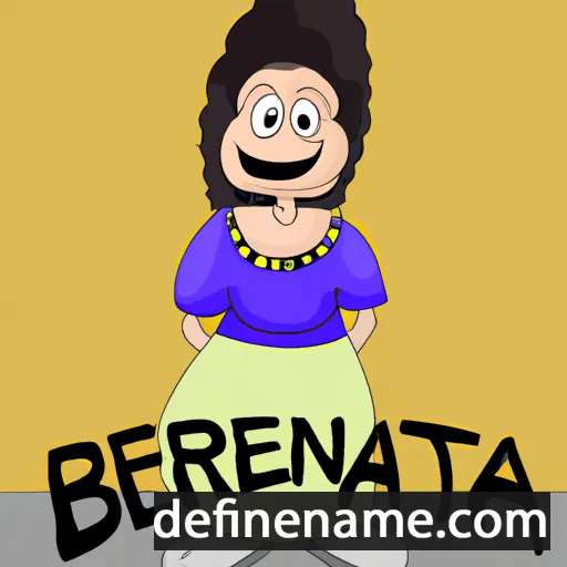 Bertraneta cartoon