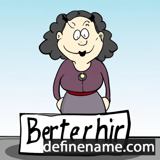 Bertrude cartoon