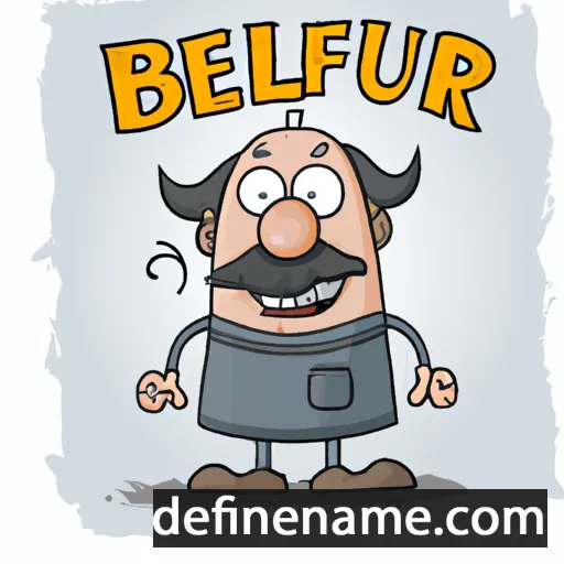 cartoon of the name Berulf