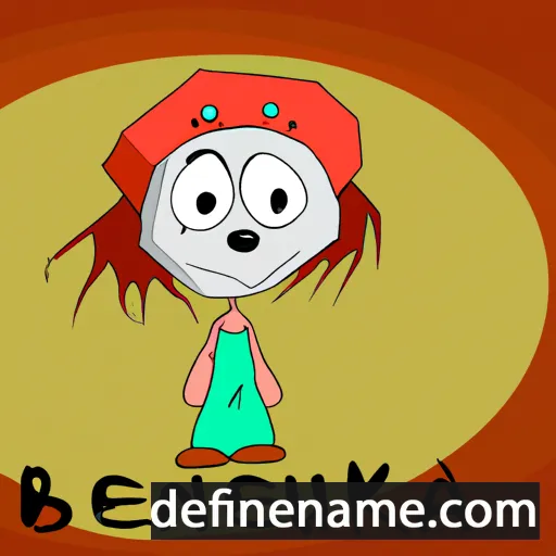 cartoon of the name Berunka