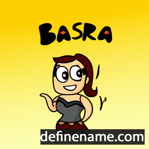 cartoon of the name Besara