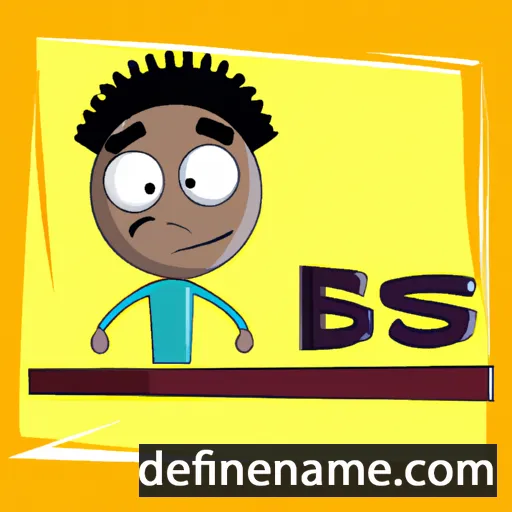 cartoon of the name Besi