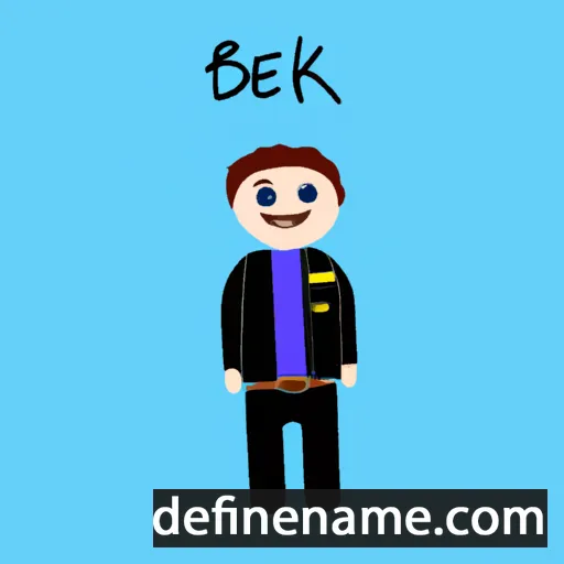 cartoon of the name Besik